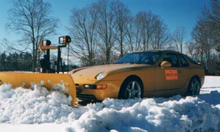 Corvette Snow Plow