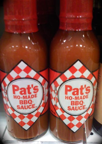 Pat's Ho-Made BBQ Sauce