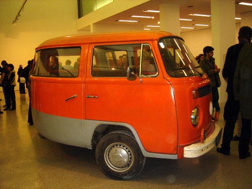 Volkswagen Van Art Piece Art Installation by Erwin Wurm