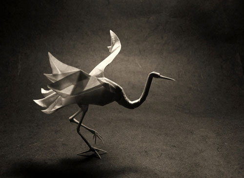 Tags: bird, origami, paper, photo, Roman Diaz, sculpture