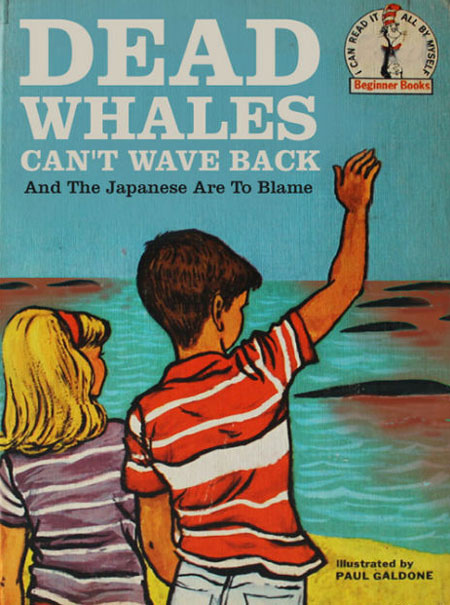 Bizarre Children Book - Dead Whales Cant Wave Back