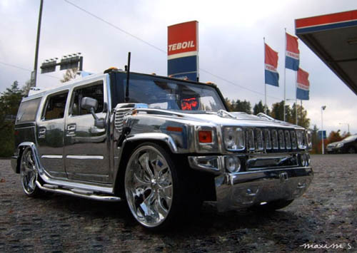 Chromed Hummer Posted on Oct 4th 2008 by found