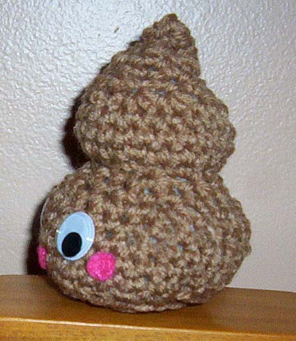 Amigurumi Poop Plushie