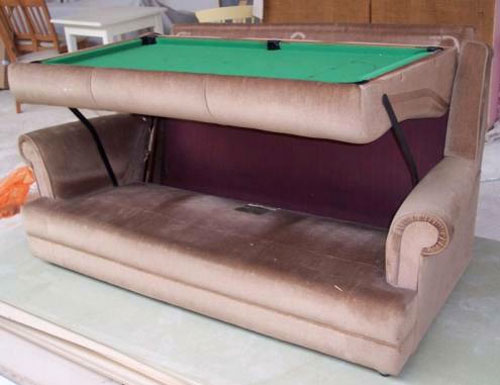 Hide-A-Bed Pool Table