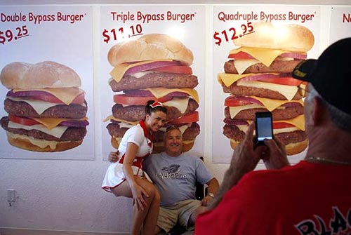 heart attack pictures. Heart Attack Grill Restaurant