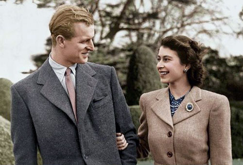 Then And Now Photos Of Queen Elizabeth II And Prince Philip