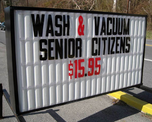 Wash & Vacuum Seniors