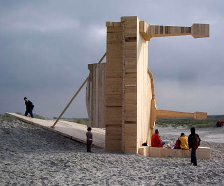 Giant Beached Pianos