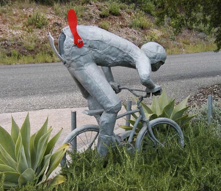 Bicycle Mailbox