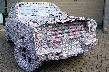 5000 Budweiser Beer Can Mustang