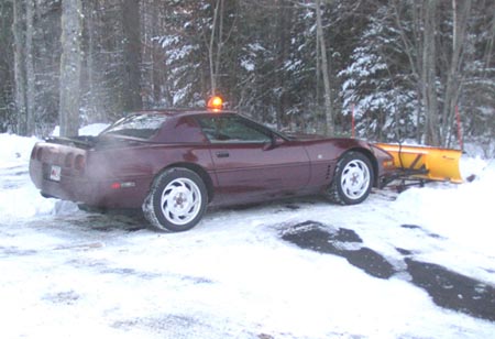 Corvette Snowplow