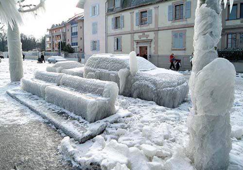 Frozen Car