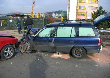 Car Paint Accident