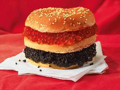 Caviar Burger