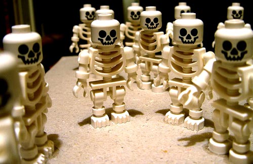 Lego People Skeletons