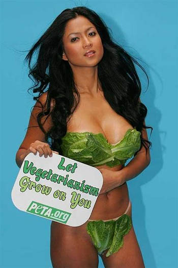 Lettuce Lingerie | Peta Campaign