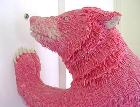 Chewing Gum Bear Sculpture