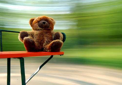 Merry-Go-Round Teddy Bear