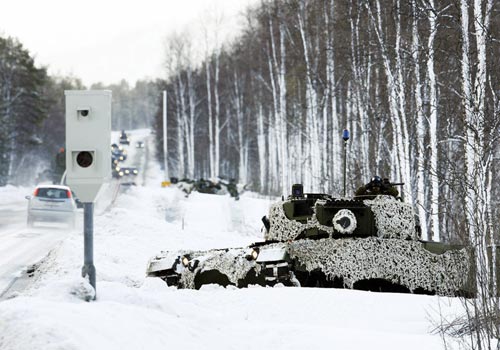 Swedish Military Speed Trap