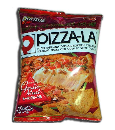 Garlic Meat Pizza Doritos