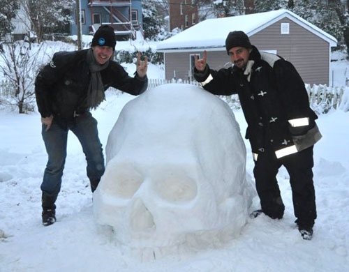 Snow Skull