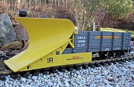 Train Snow Plow