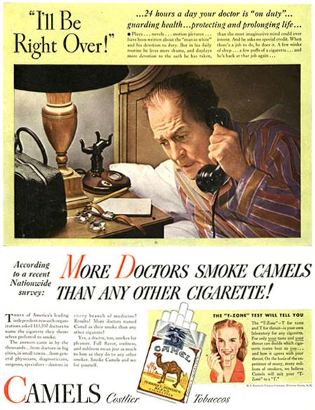 More Doctors Smoke Camels Advert