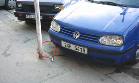 Low Tech Anti Theft Device