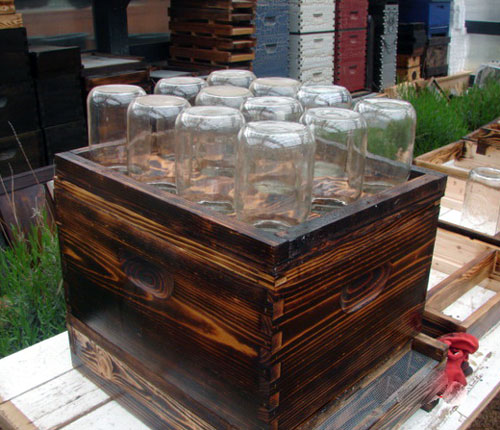 DIY Backyard Jar Beehive