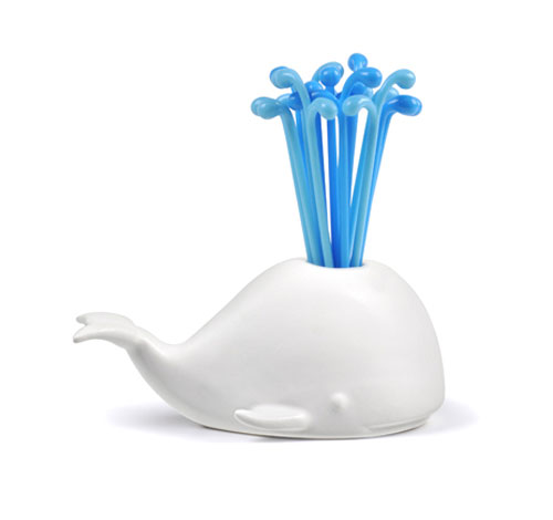 Moby Dick Whale Spout Toothpicks