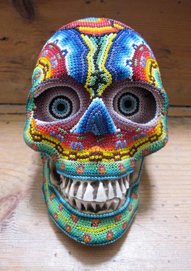 Beaded Sugar Skull