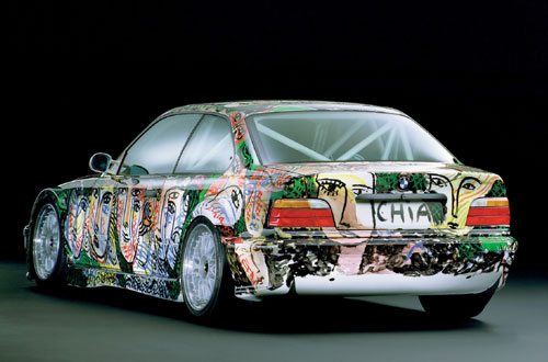 Rear View BMW Art Car