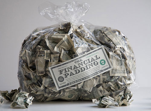 Bag of Money Financial Padding