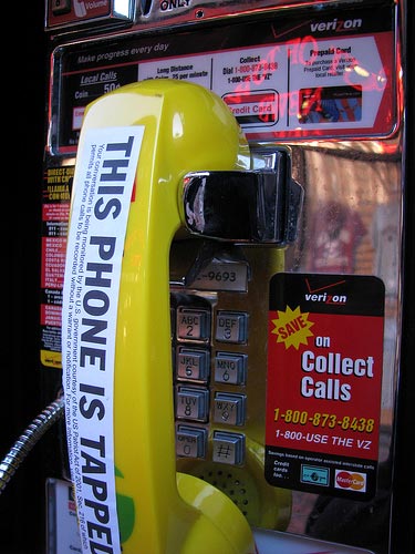 This Phone Is Tapped Sticker