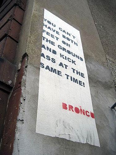 Graffiti Text | Stenciled Quote