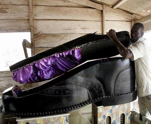 Dress Shoe Coffin