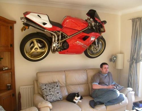 Mounted Ducati Wall Art