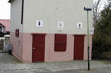 Impossible Wheelchair Restroom