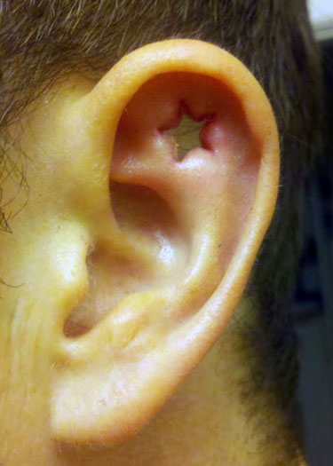 Star Shape Ear Punch