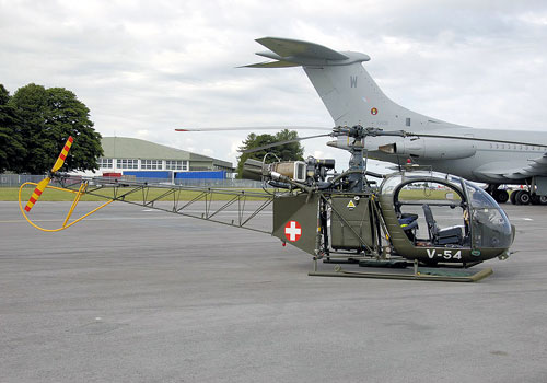 Alouette SE 3130 II at Cotswold Classic Air Show, England