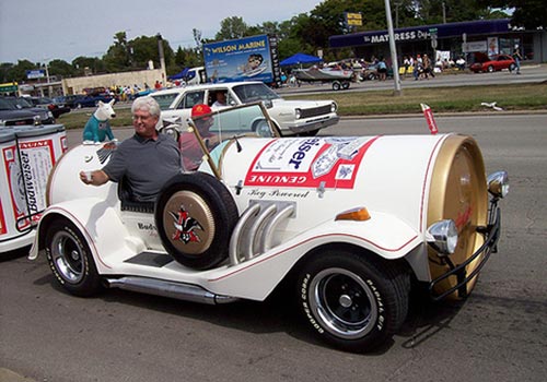 Budweiser Can Car