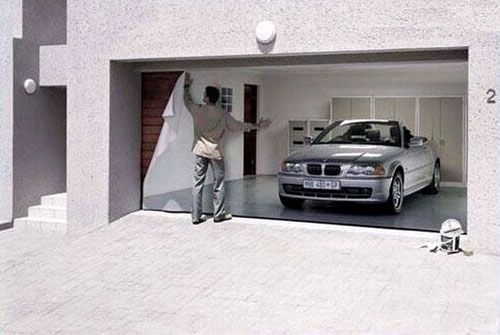 BMW Fake Garage Ad