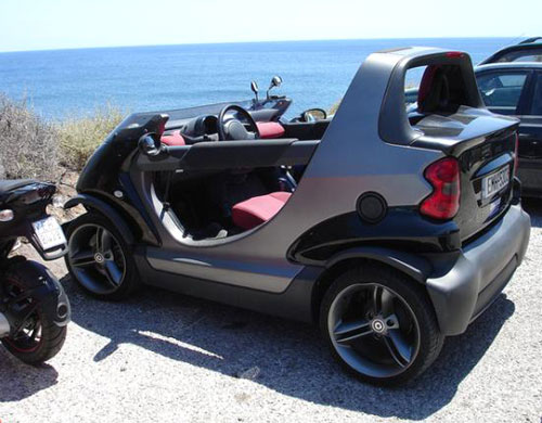 Convertible Smart Car