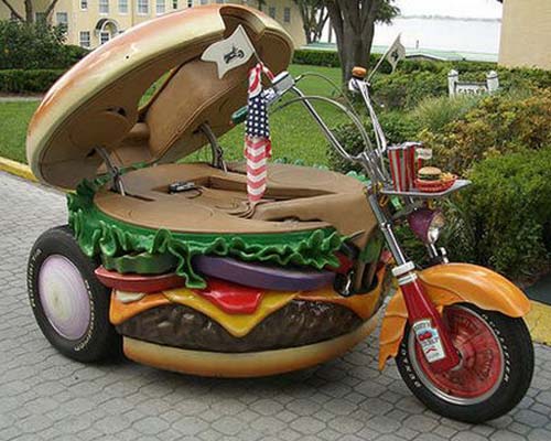 Hamburger Motorcycle