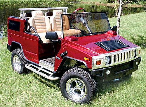 Hummer Golf Cart