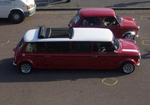 Stretched Mini Cooper Limo