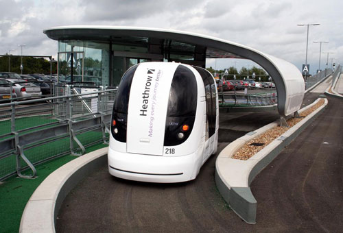 Driverless Rapid Transit at Heathrow Airport