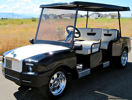 Rolls Royce Golfcart