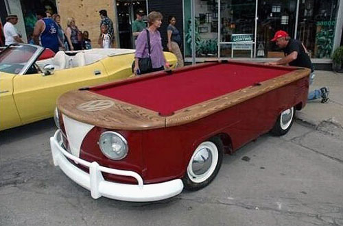 VW Van Pool Table