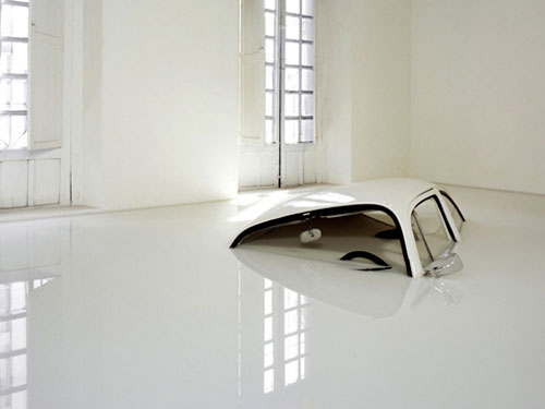 Volkswagen Beetle Art Installation